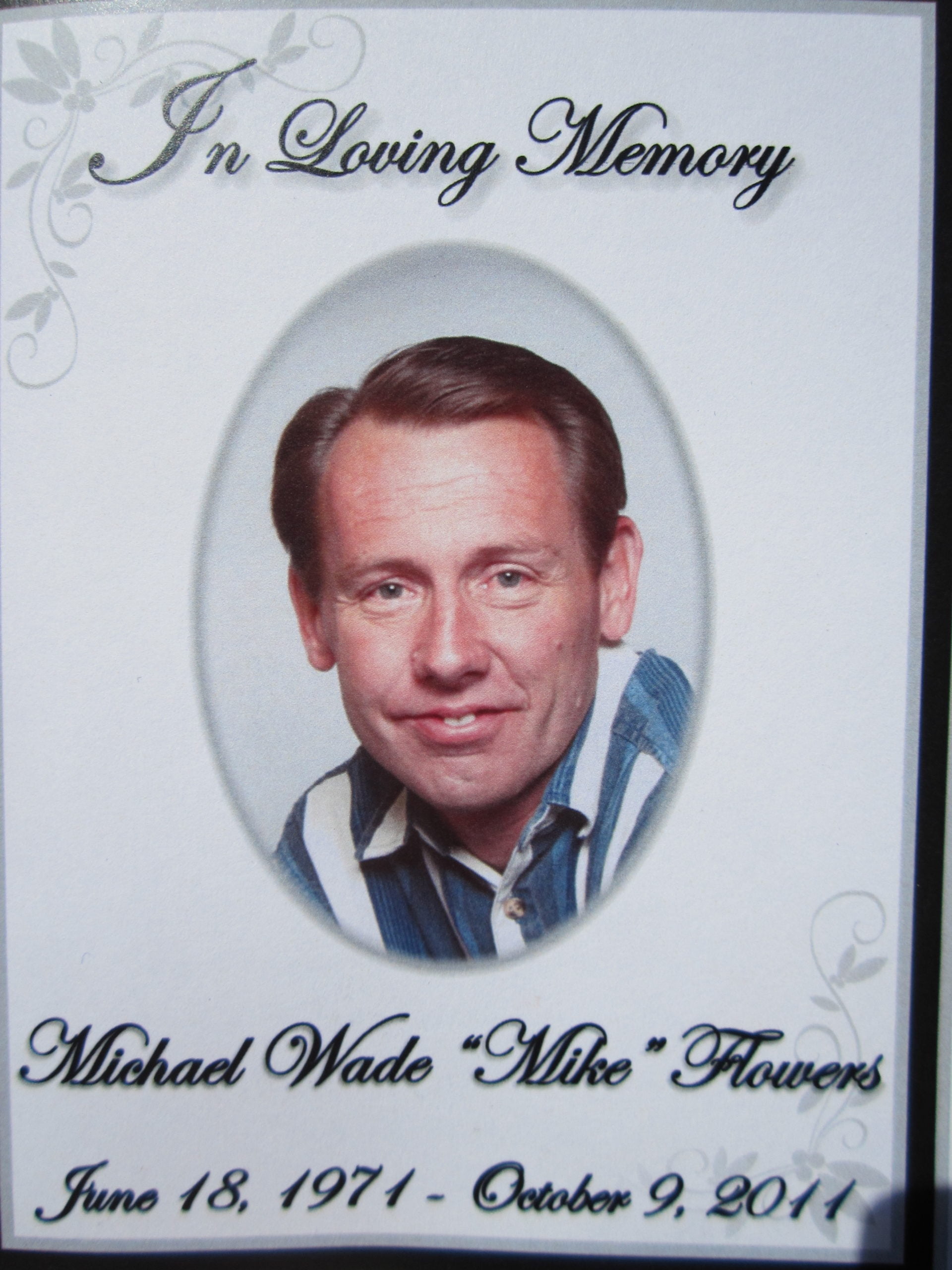 Day 21 Mike Flowers A Good Goodbye