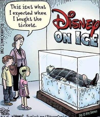 A Different Take on "Disney on Ice"  A Good Goodbye 