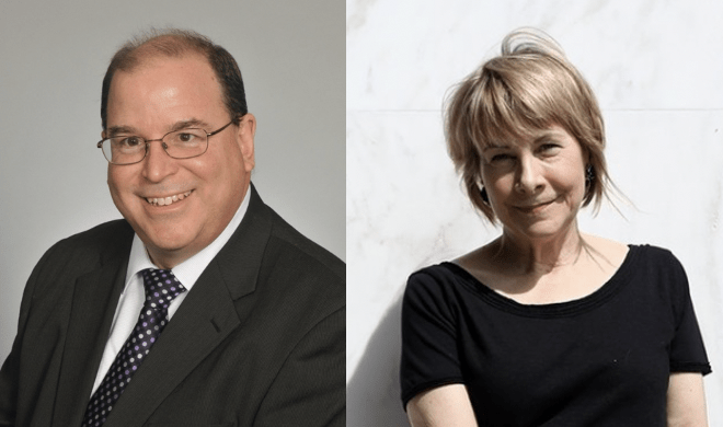 Funeral Directors Syd Waldman, Houston, and Amy Cunningham, New York City
