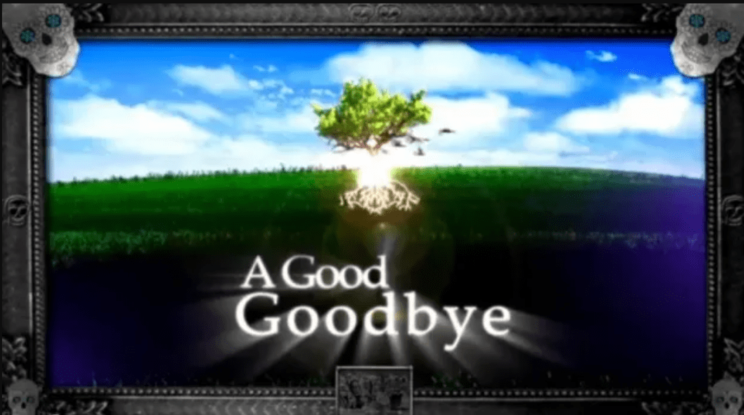 A Good Goodbye TV Series DVD | A Good Goodbye